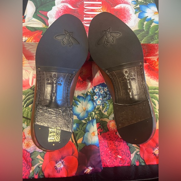 NIB Full set Gucci men’s waxed calf brogues - Picture 7 of 16